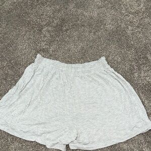 Women's Gray Casual Shorts